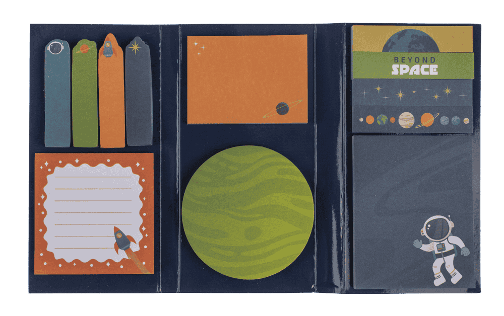 Sticky notes, Space,