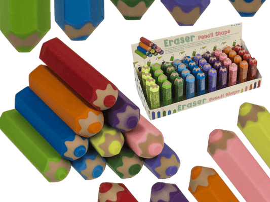 Eraser, Pencil shape, 6,6 cm,
