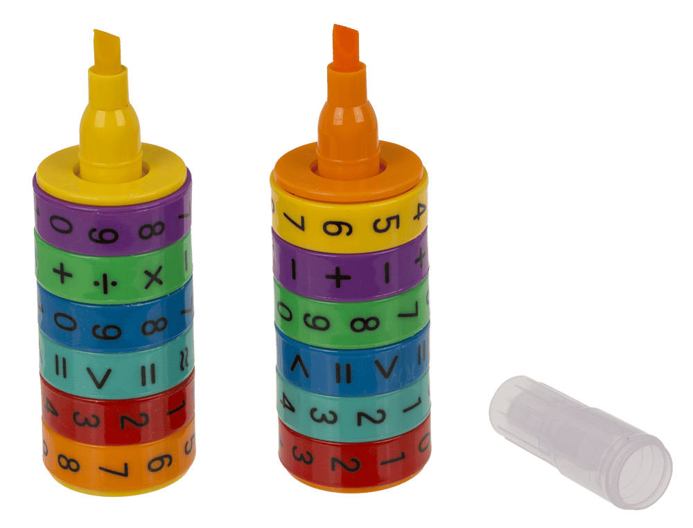 Highlighter, Mathematics Genius, 10,5 x 3 cm,