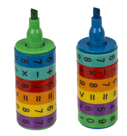 Highlighter, Mathematics Genius, 10,5 x 3 cm,