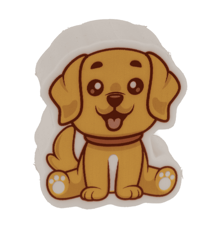 Eraser, Dog, approx. 4,2 x 2,3 cm,