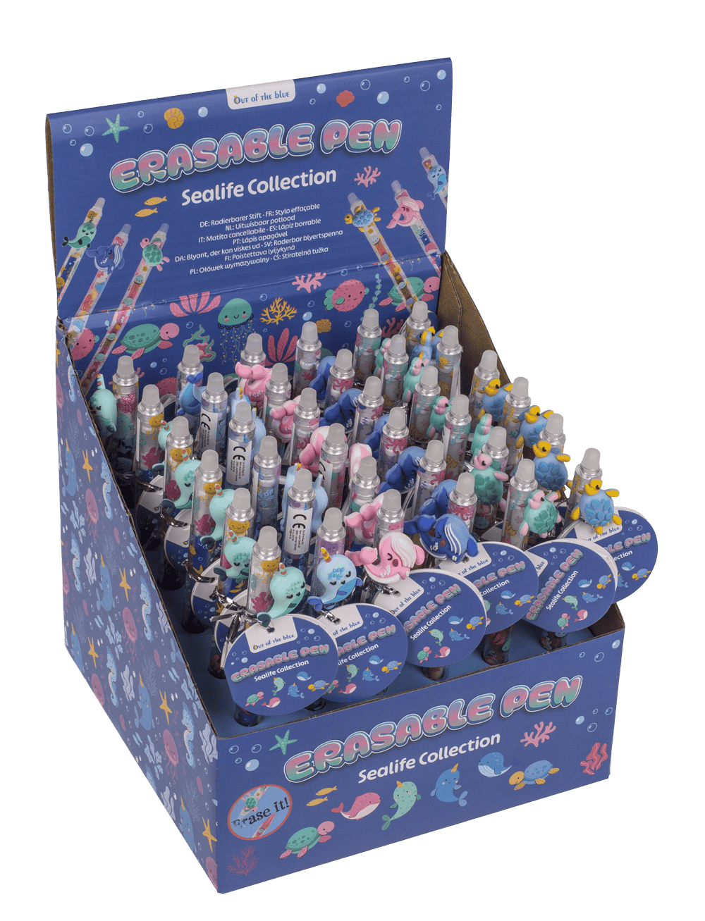 Erasable Pen, Sealife Collection,