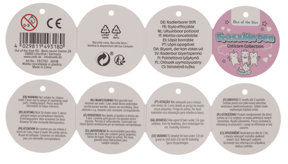 Erasable Pen, Mystical Cat Collection,