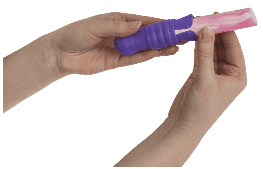 Pavement chalk, marble colours,