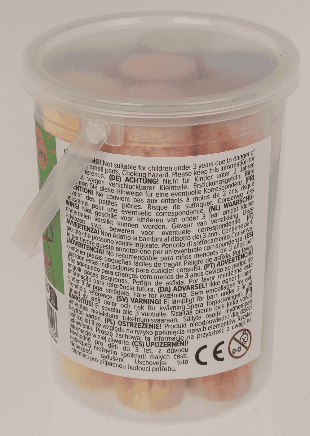 Pavement chalk, marble colours,