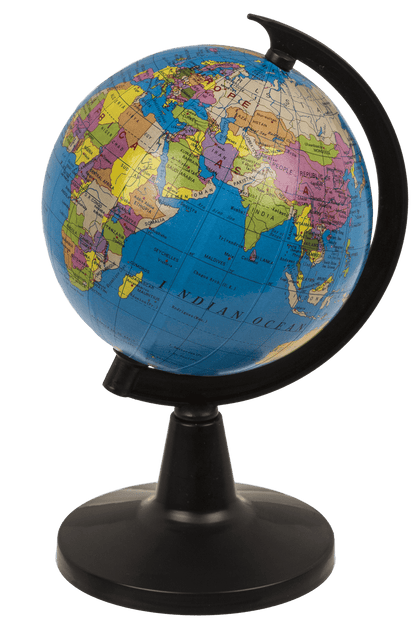 Globe, D: 8,5 cm, made of paper,