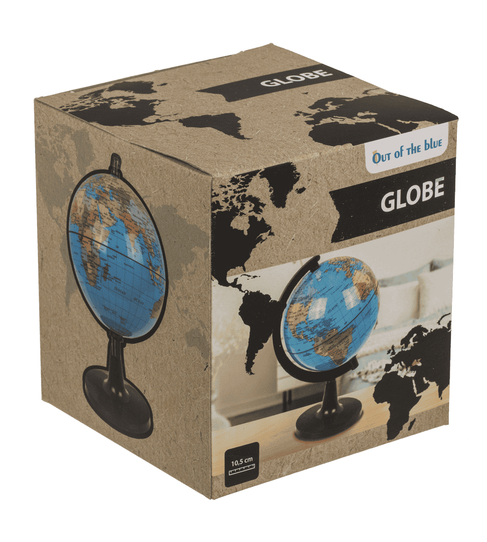 Globe, D: 10,5 cm, Plastic,