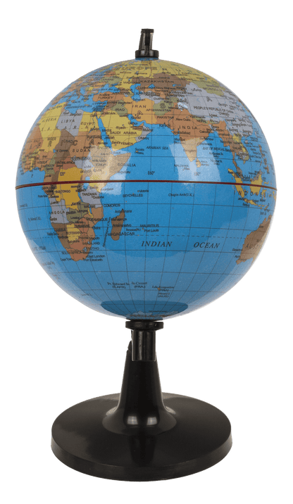Globe, D: 10,5 cm, Plastic,