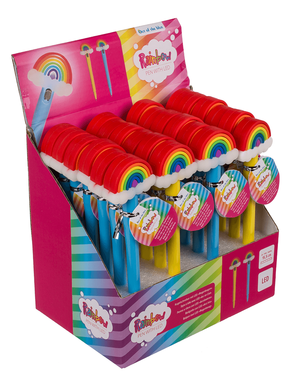 Pen, Rainbow with LED