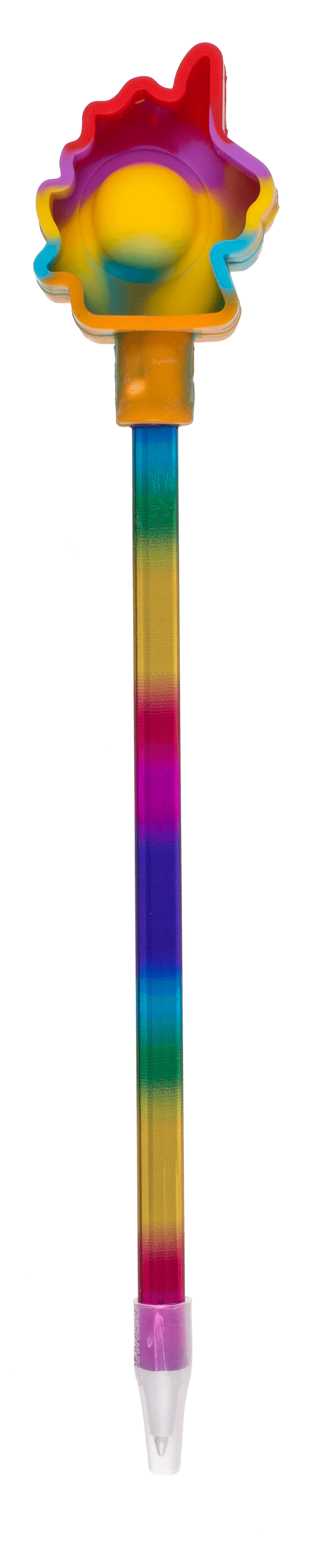 Pen, Rainbow Fidget Pop Toy,