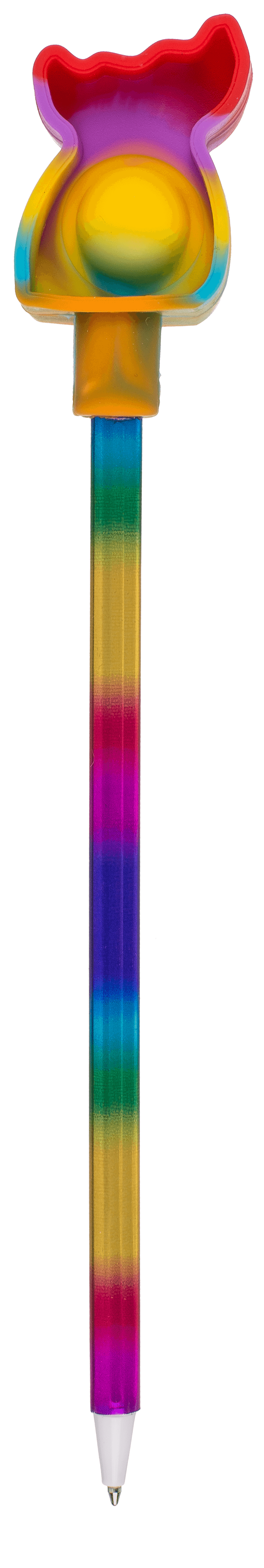 Pen, Rainbow Fidget Pop Toy,