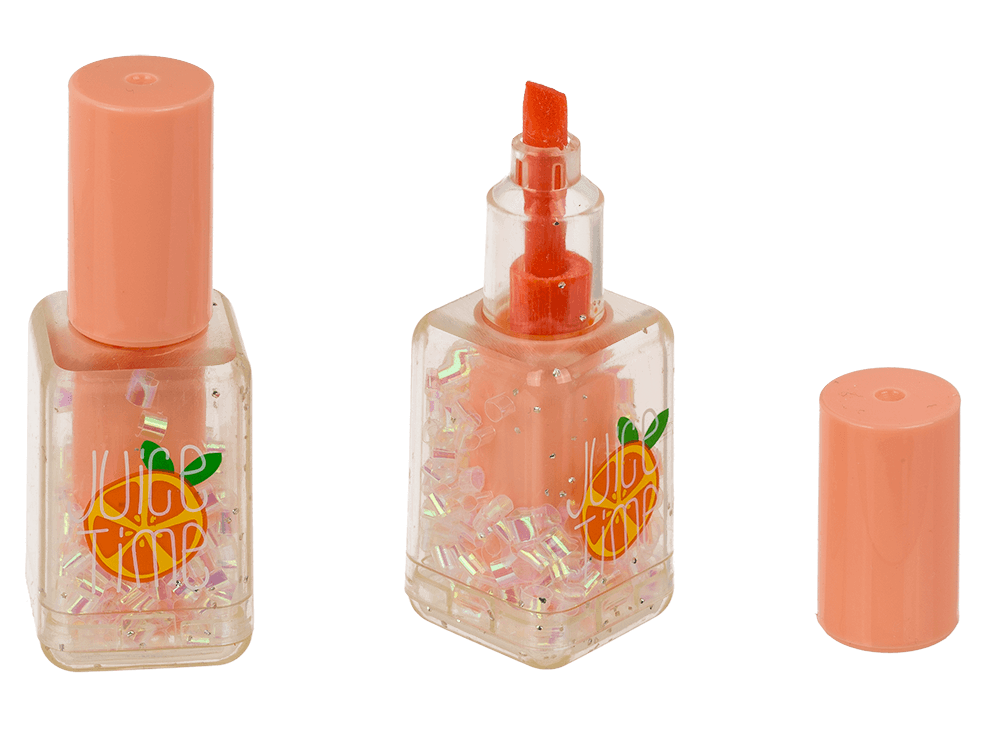 Highlighter, Glitter, ca. 2,3 x 7 cm,