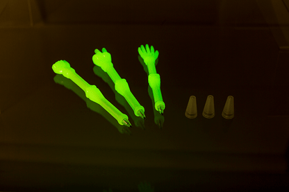 Pen, Hand Gestures, Glow in the dark,
