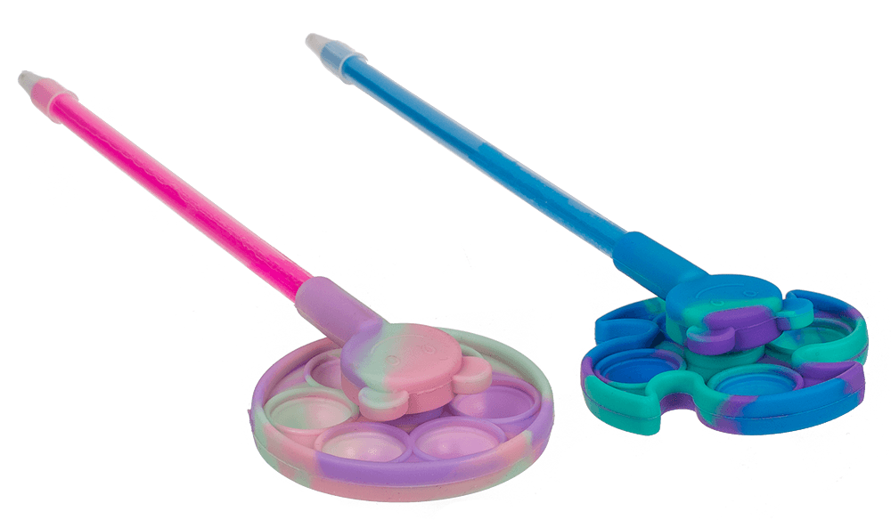 Pen, Fidget Pop Spinner, approx. 24 cm,