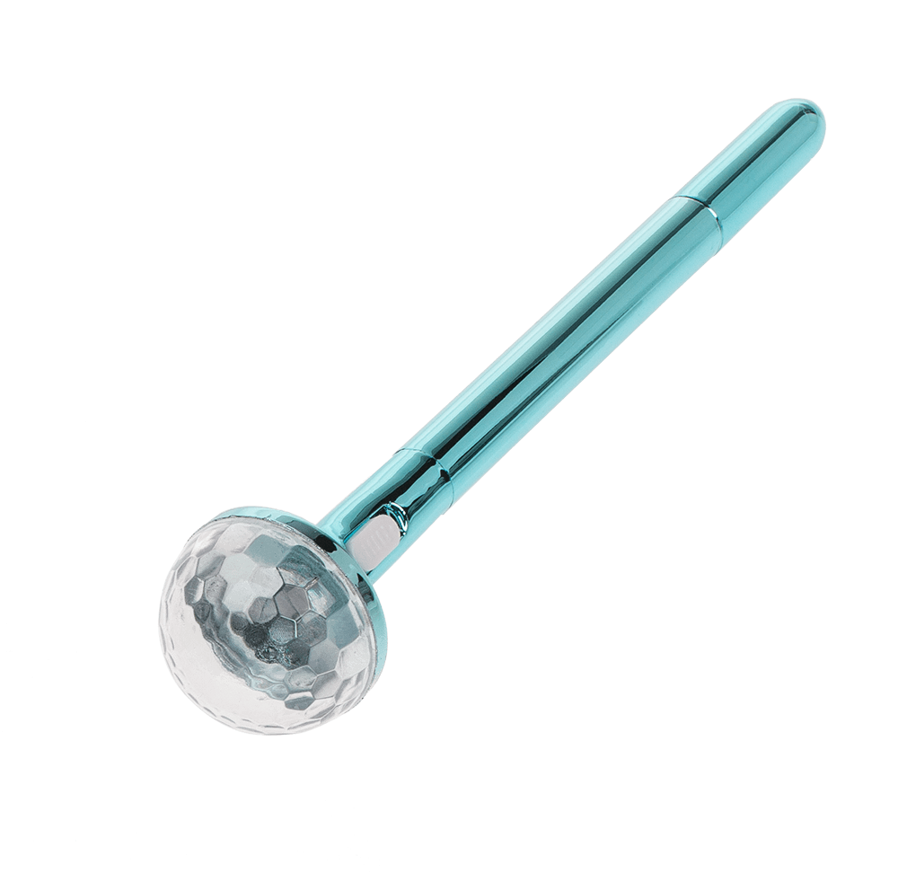 Pen, Disco ball, with LED (incl. batteries)