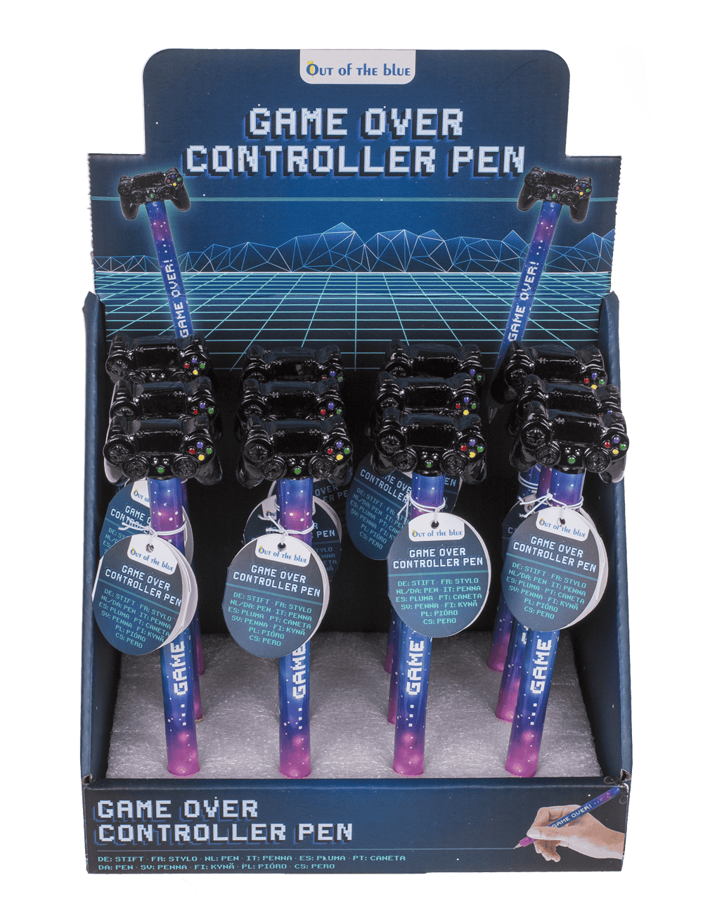 Polyresin pen, Controller - Game over,