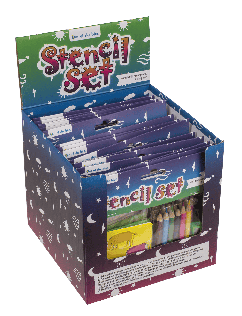 Stencil set,