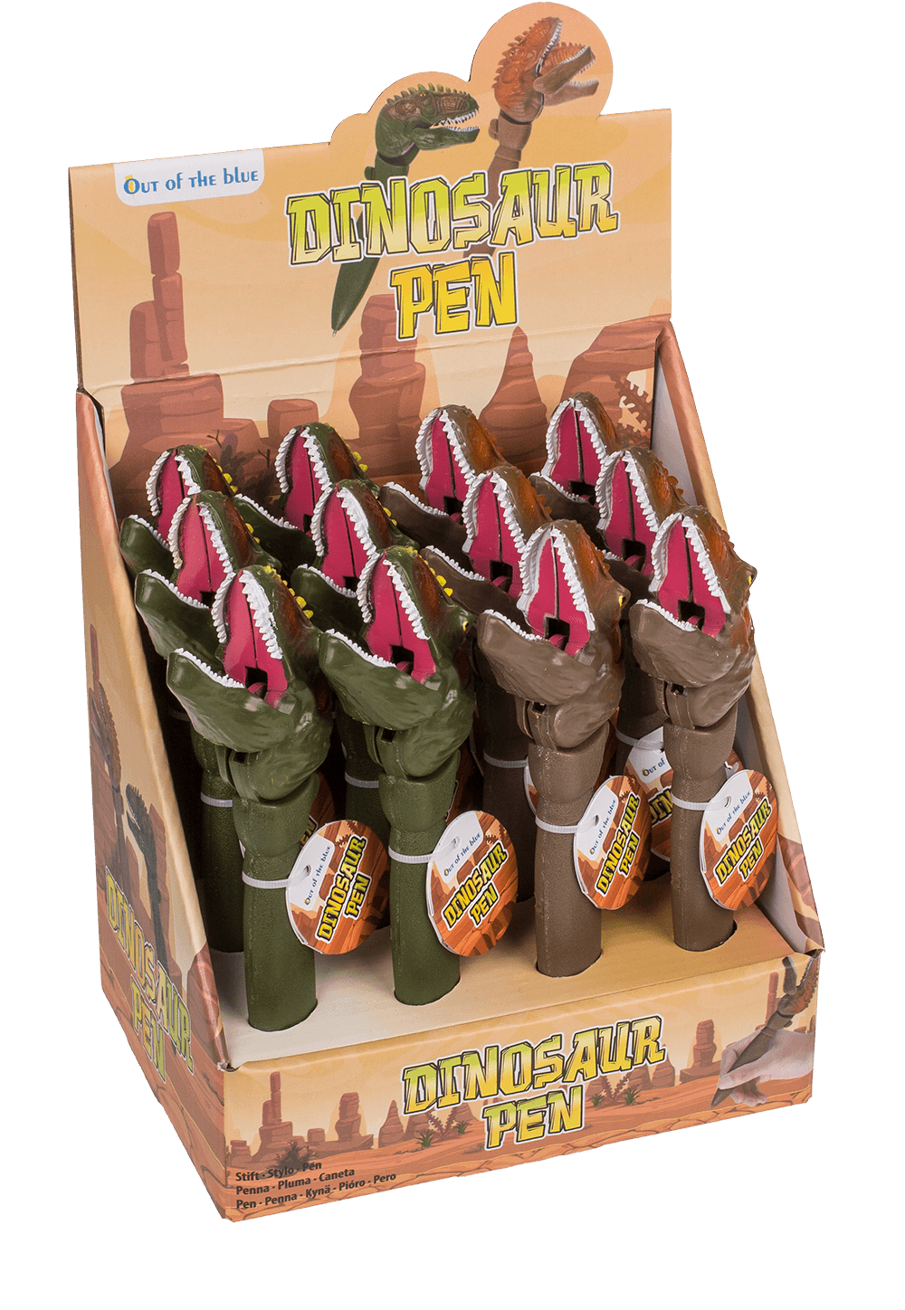 Pen, Dinosaur,