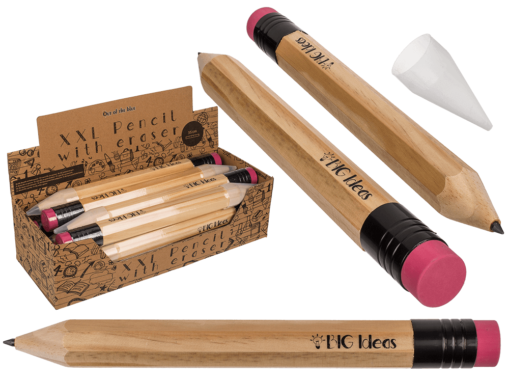 Giant pencil with eraser, Big Ideas,