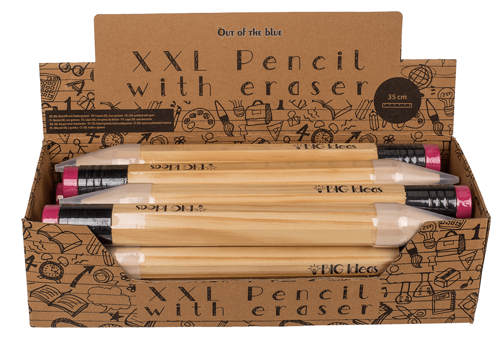 Giant pencil with eraser, Big Ideas,
