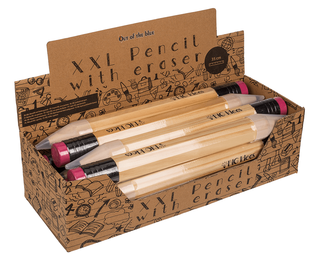 Giant pencil with eraser, Big Ideas,