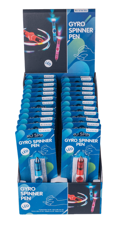 Pen, Gyro Spinner with LED,