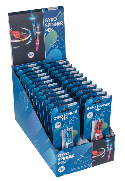 Pen, Gyro Spinner with LED,