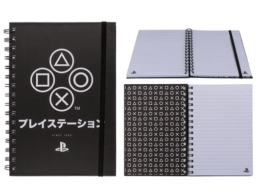 Notebook, Playstation (Onyx), A5,