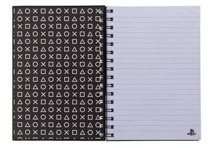 Notebook, Playstation (Onyx), A5,
