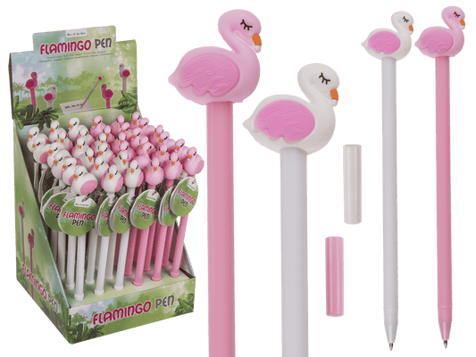 Pen, Flamingo,