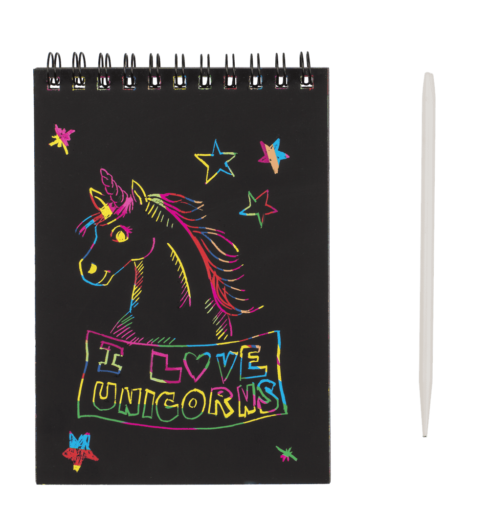 Spiral bound notepad, scratch paper, Colourful,