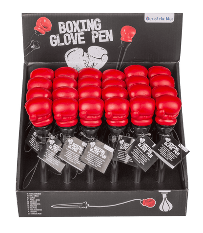 Ball Pen, Boxing Glove with activation mechanism,