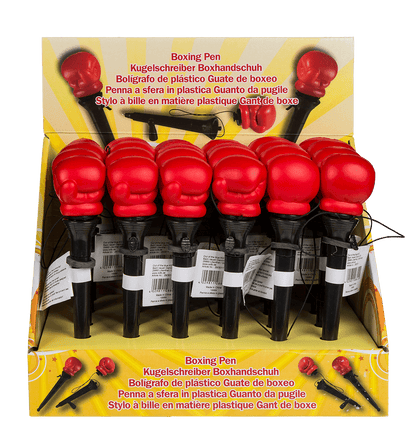 Ball Pen, Boxing Glove with activation mechanism,