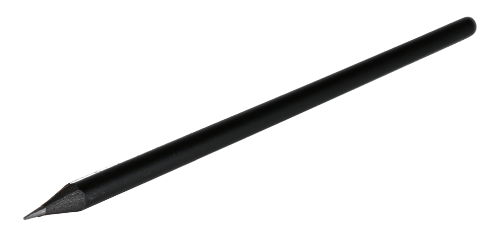 Black pencil with Swarovski stone,
