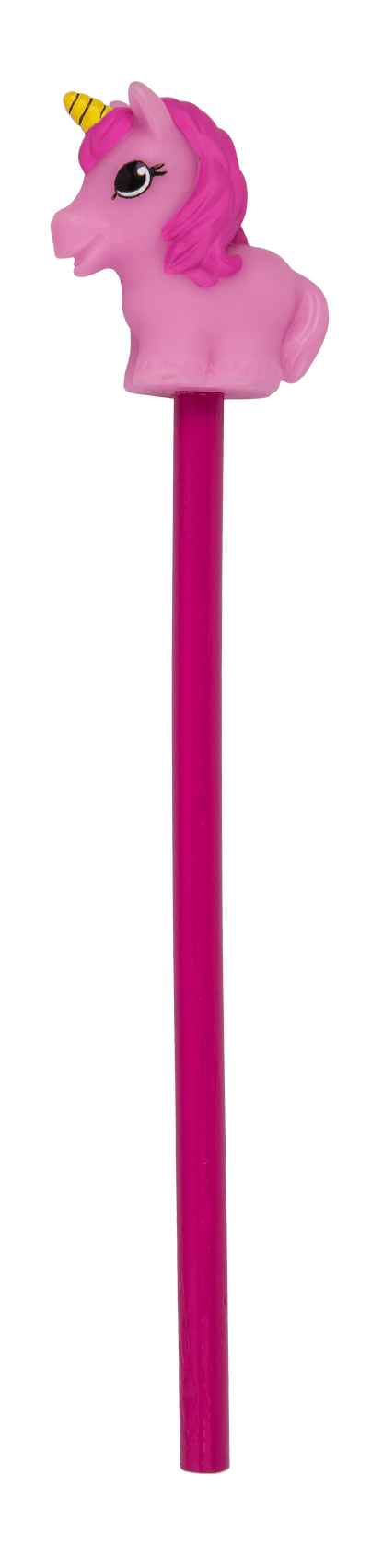 Pencil with topper, Unicorn,
