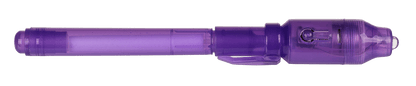 Secret Message Pen with invisible ink & UV-light,