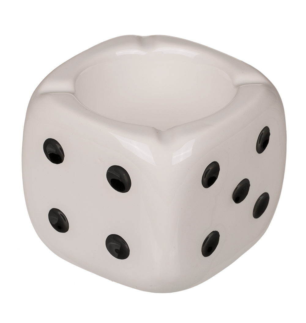 Ashtray, Dice,