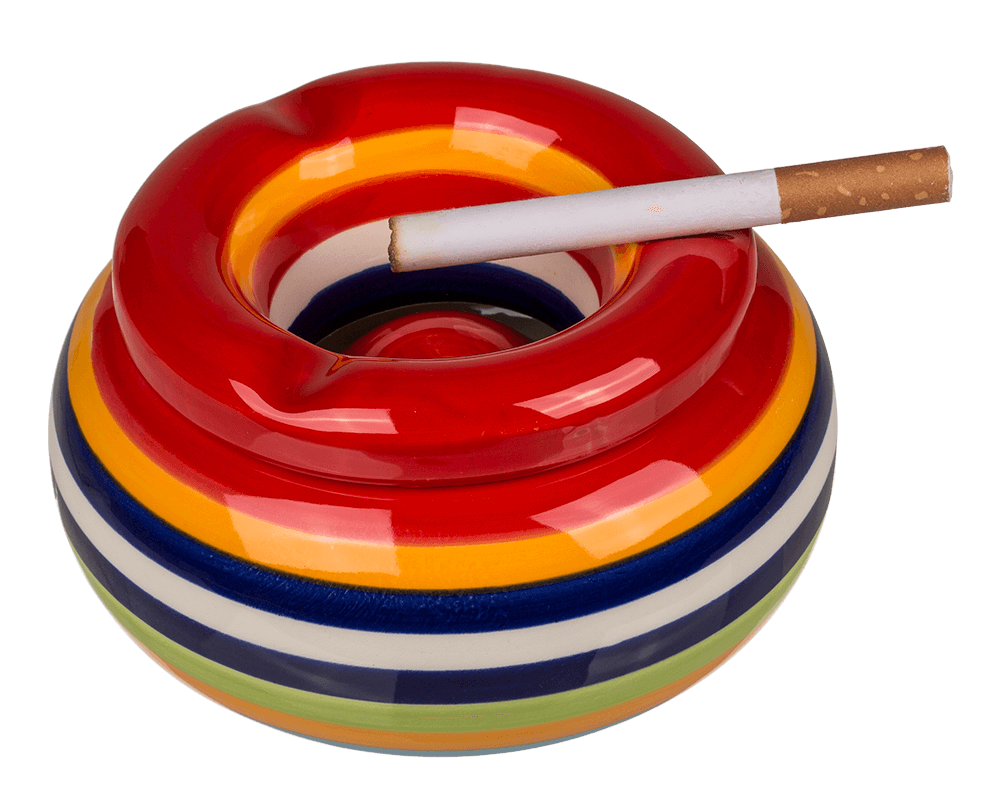 Storm ashtray, Stripes,