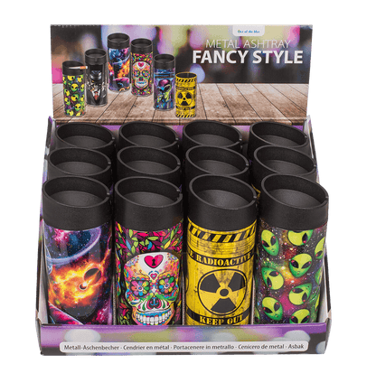 Metal ashtray, Fancy Style,