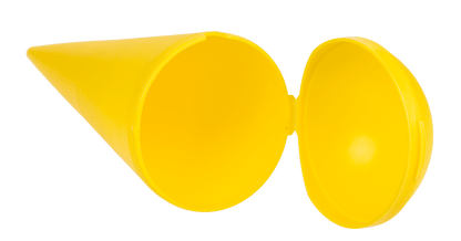 Portable beach ashtray, ca 15 cm,