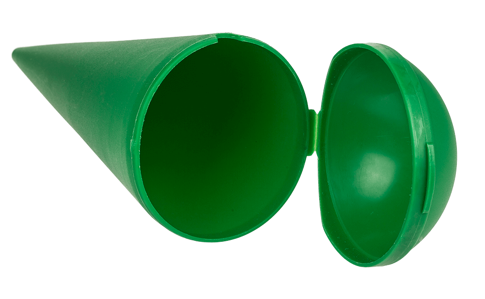 Portable beach ashtray, ca 15 cm,