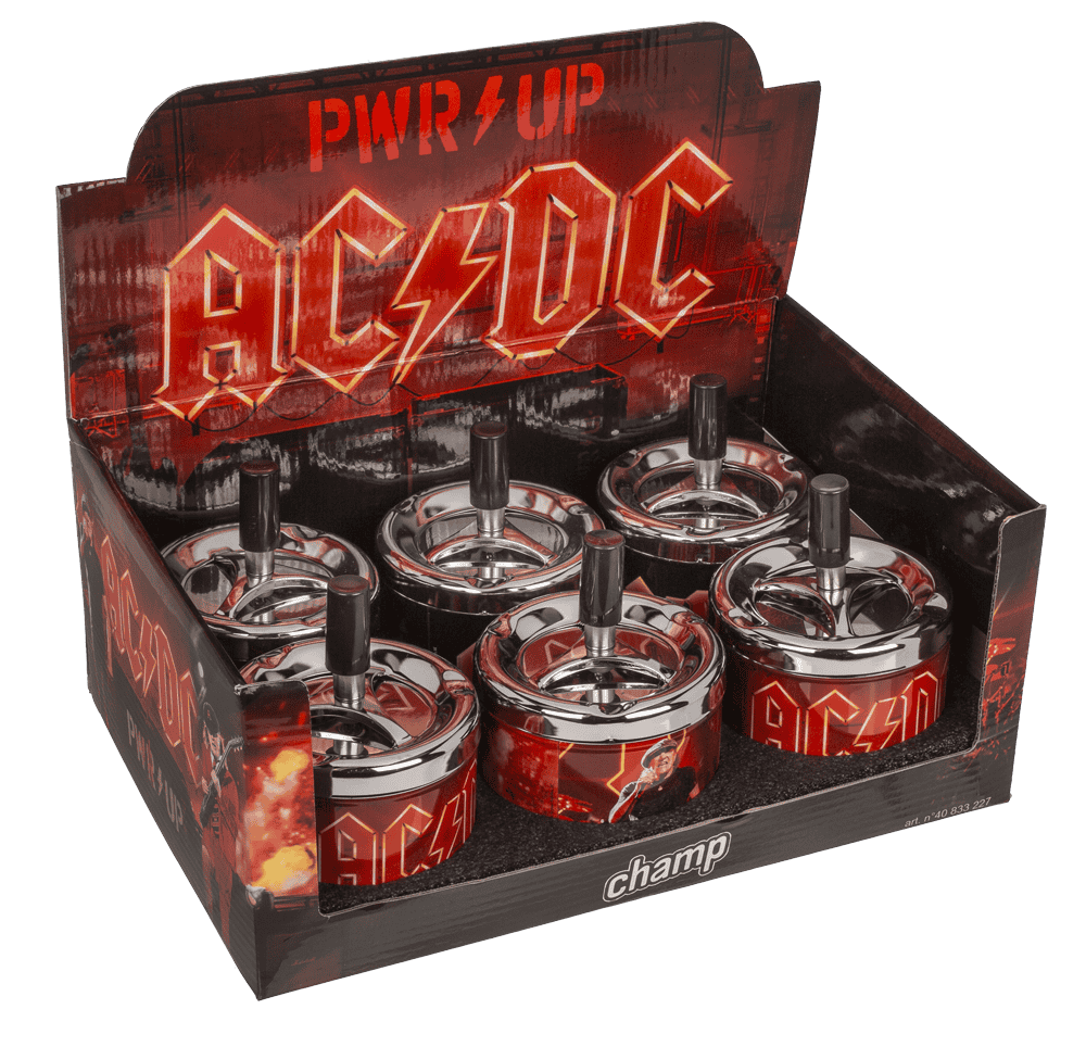 AC/DC, ashtray,