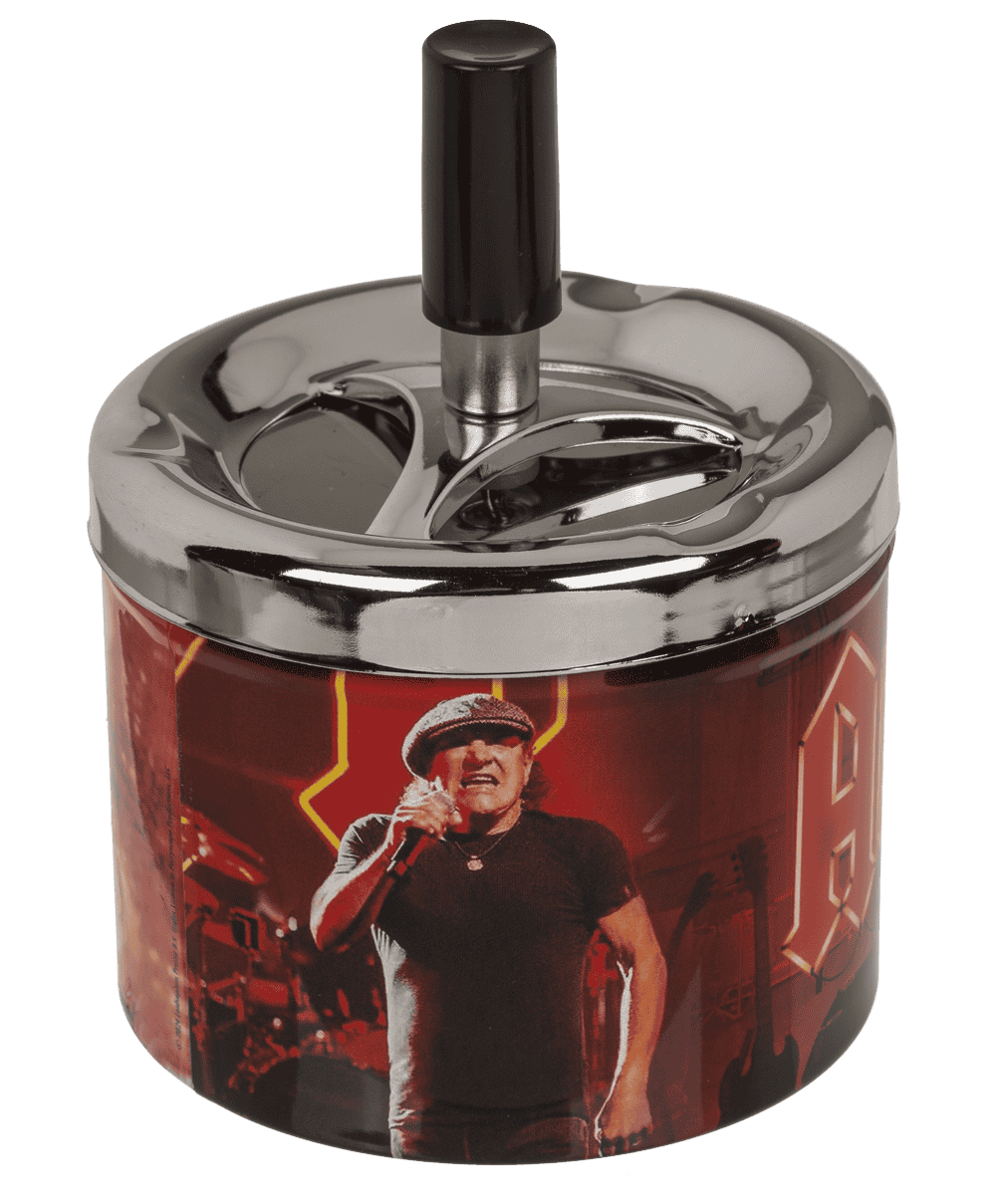 AC/DC, ashtray,
