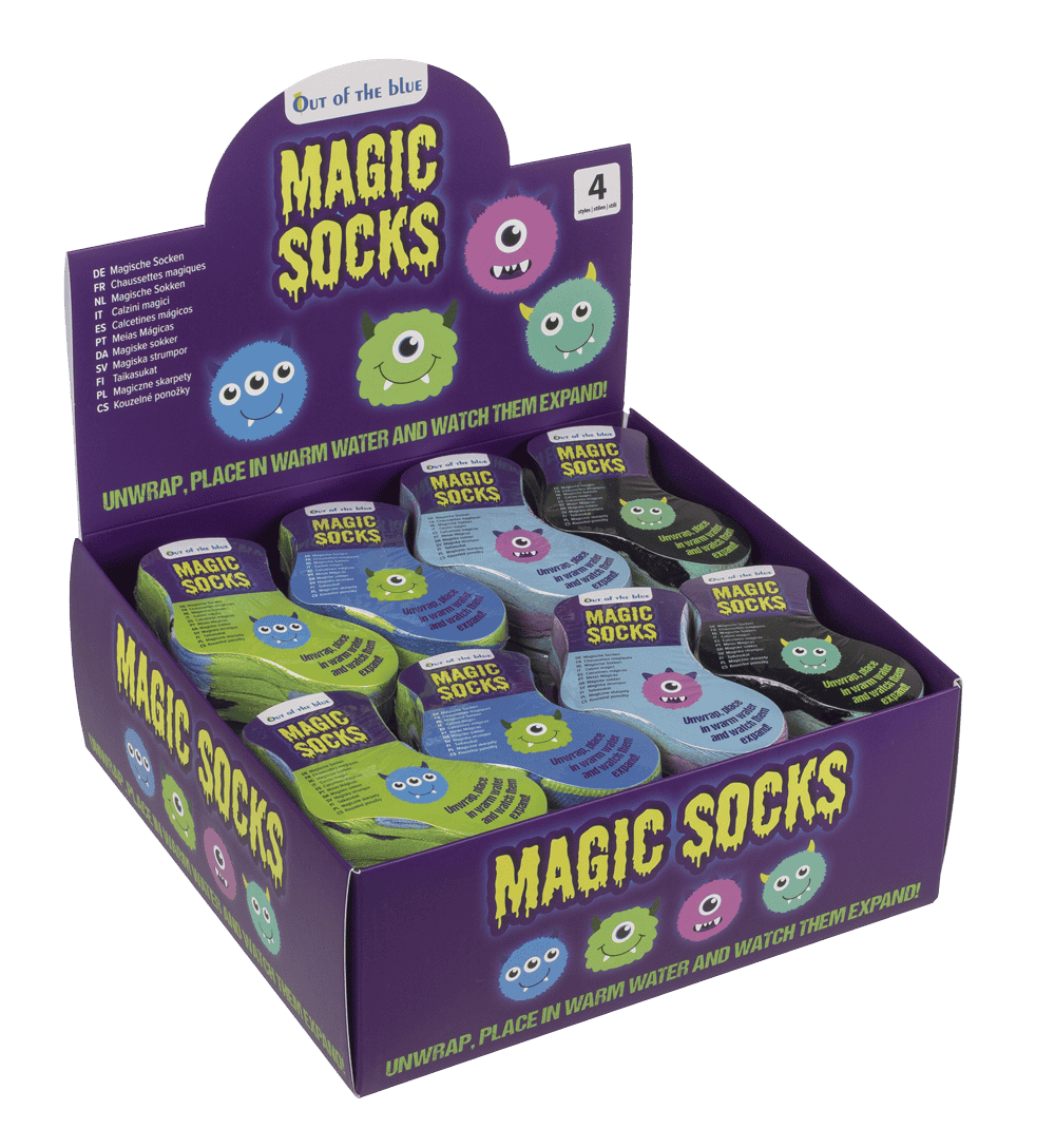 Magic kids socks, monster, 1 pair,