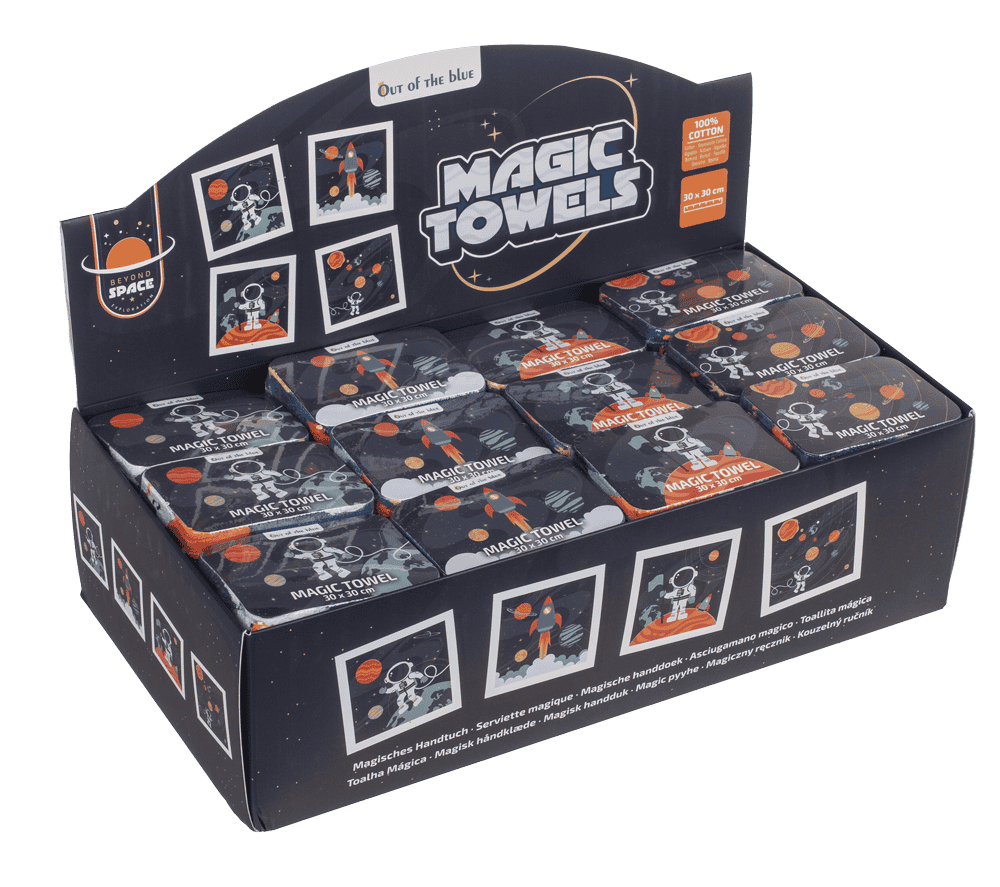 Magic cotton towel, space,