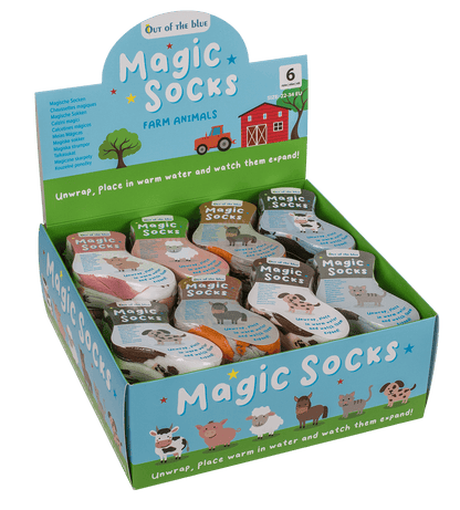 Magic kids socks, farm animals, 1 pair,