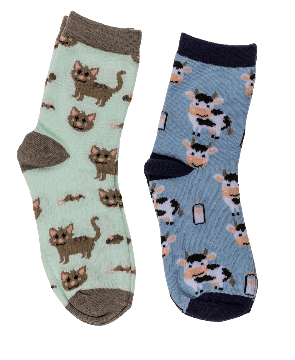 Magic kids socks, farm animals, 1 pair,