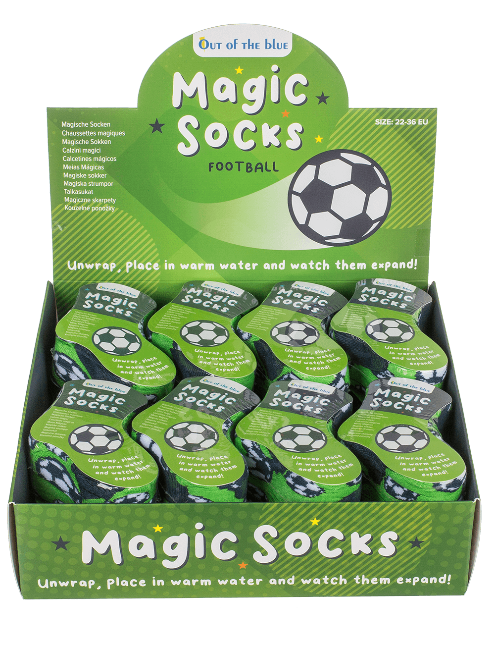 Magic kids socks, football, 1 pair,
