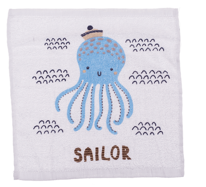 Magic cotton towel, octopus,