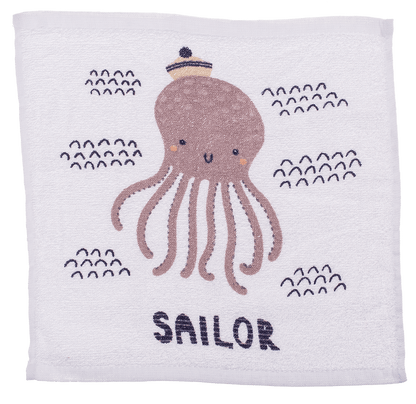 Magic cotton towel, octopus,